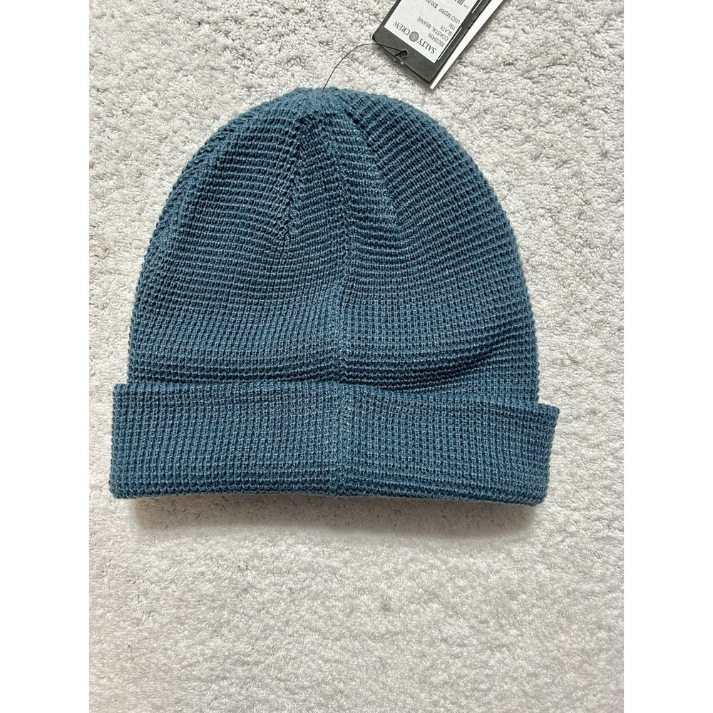 Salty Crew Slate Coastal Beanie Cap Hat OS (A1) - Picture 5 of 5
